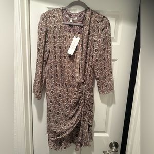 veronica beard 100% silk